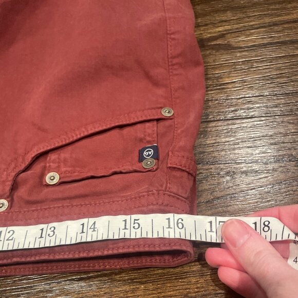 NWOT AG Adriano Goldschmied Men's 32x32 Graduate SUD Tailored Leg Pant Red - Picture 6 of 8